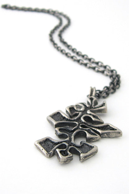 Robert Larin thunderbolt pendant