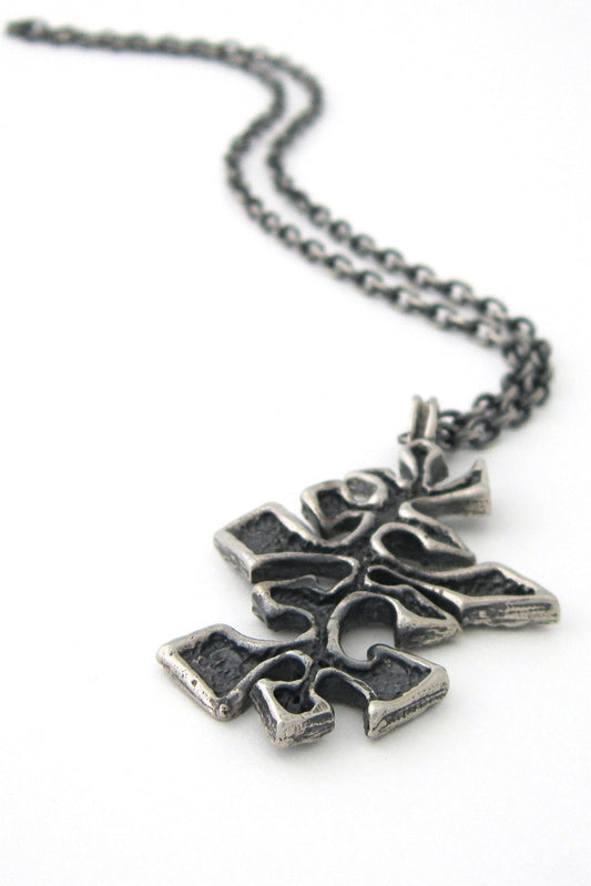 Robert Larin thunderbolt pendant