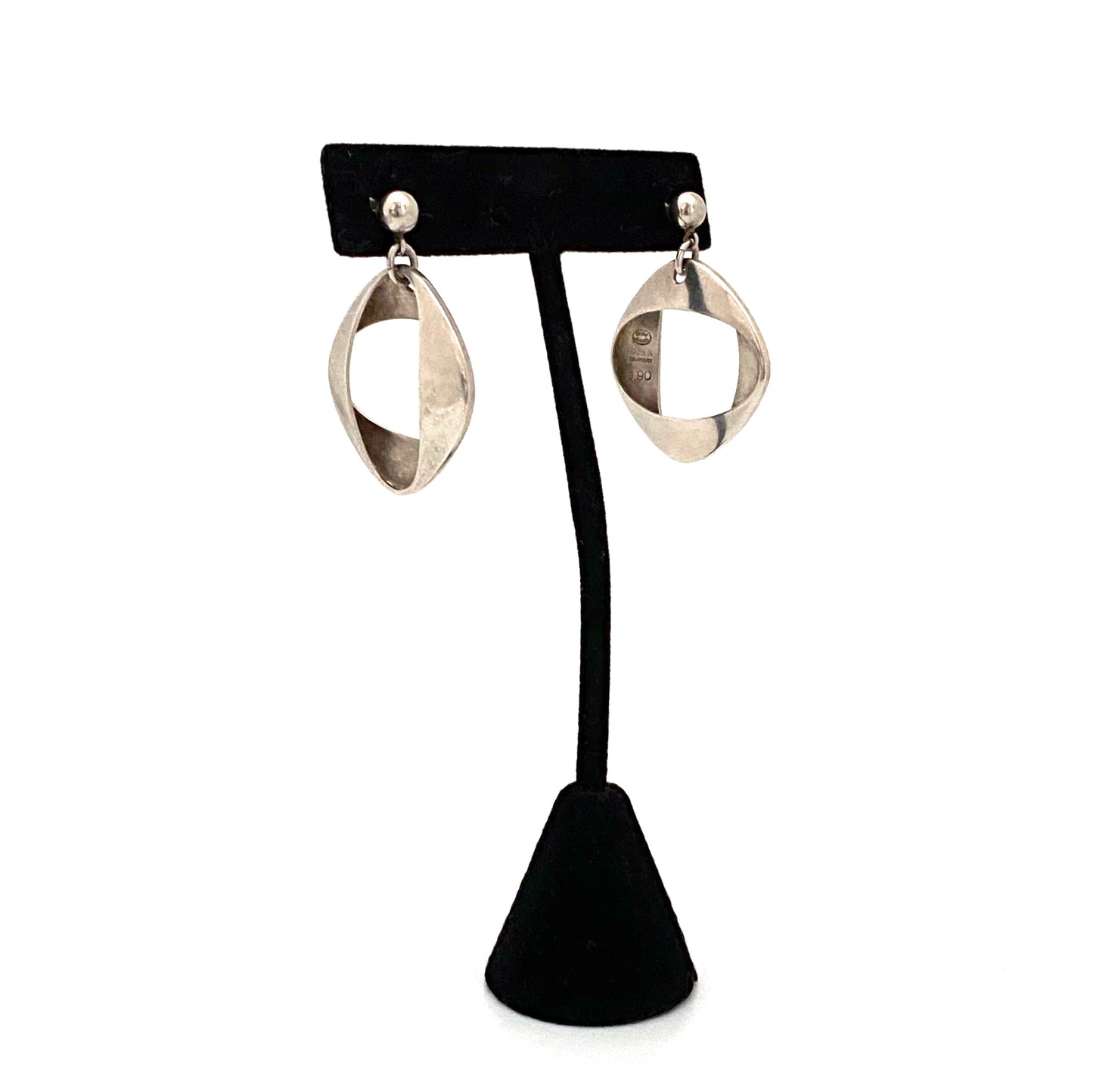Georg Jensen drop earrings #190 ~ Henning Koppel