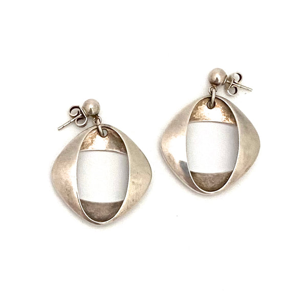 Georg Jensen drop earrings #190 ~ Henning Koppel