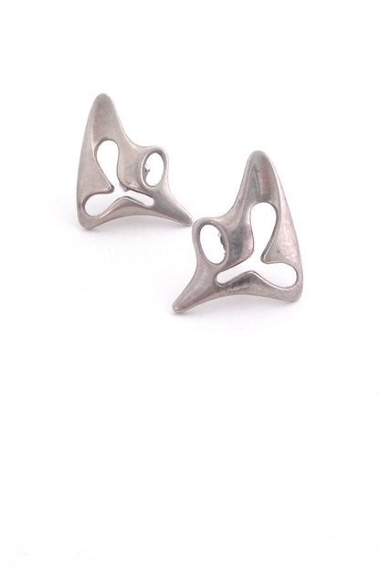 Georg Jensen earrings #119 by Henning Koppel