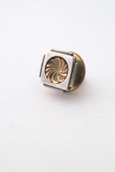 Georg Jensen Denmark vintage silver tie tack by Henry Pilstrup