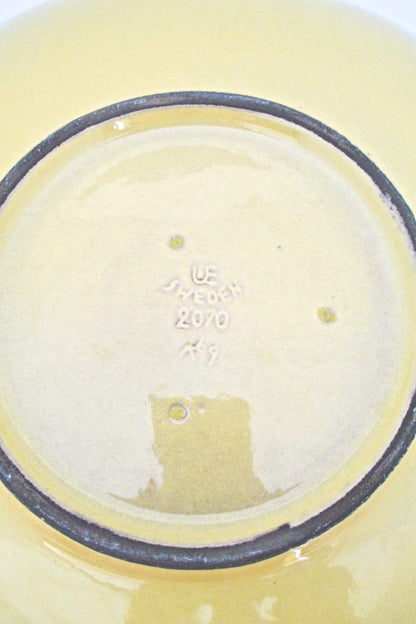 Upsala Ekeby 'Spiral' platter - Ingrid Atterby