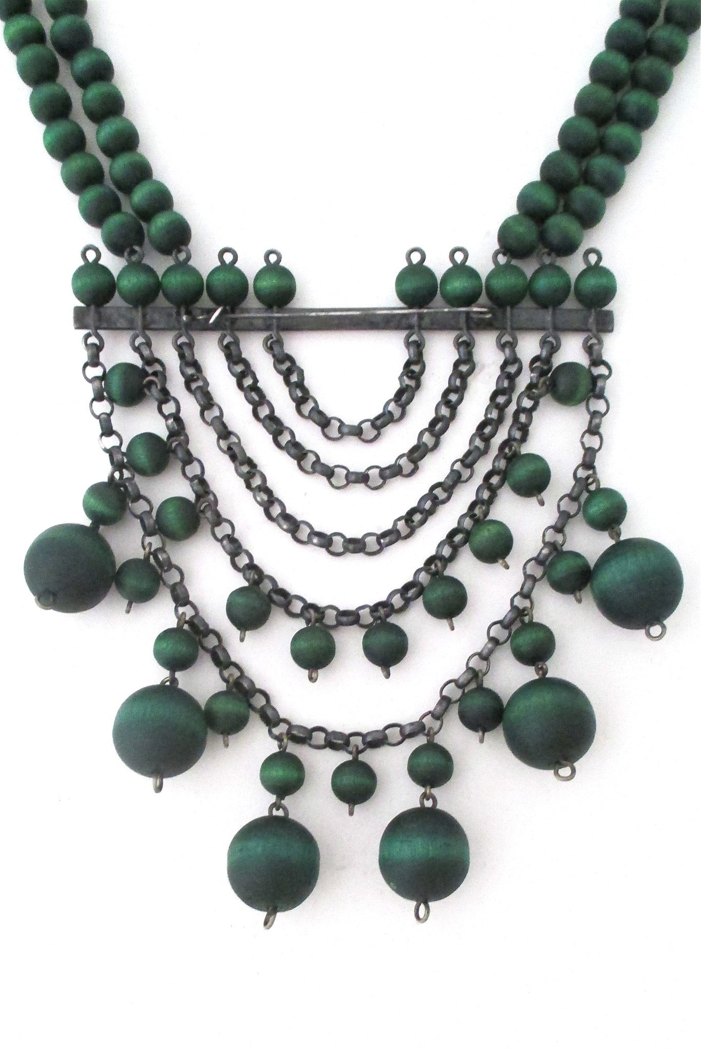 aarikka huge kinetic bib necklace