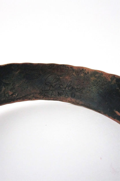 Rafael copper & tangerine bracelet