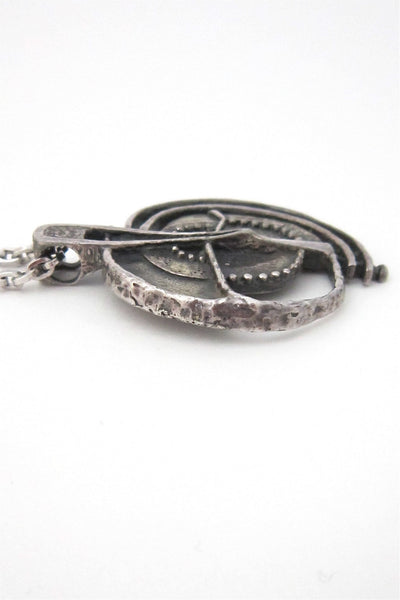 Guy Vidal openwork pendant