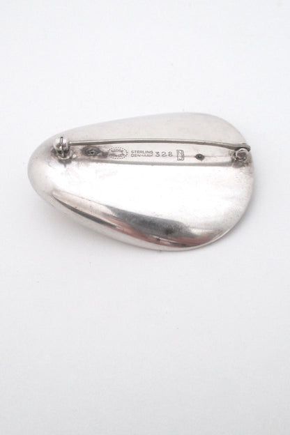 Georg Jensen brooch #328 by Nanna Ditzel