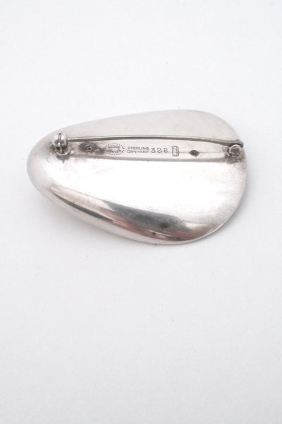 Georg Jensen brooch #328 by Nanna Ditzel