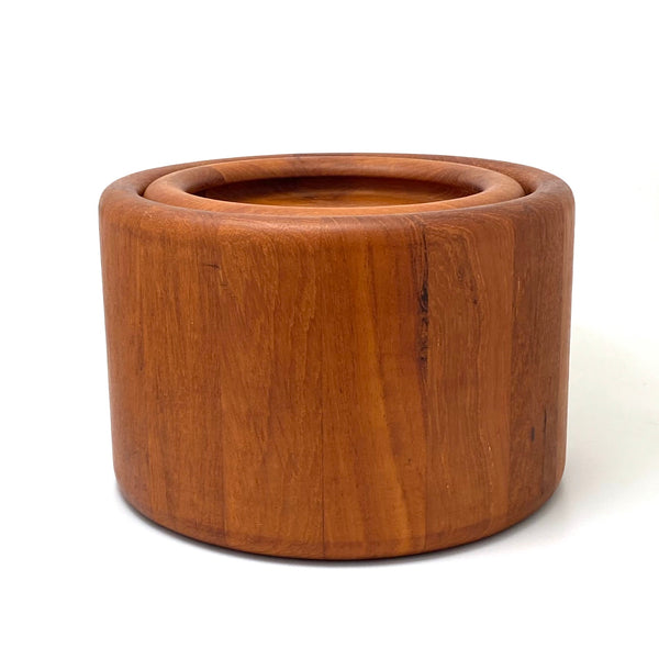 Nissen vintage teak ice bucket