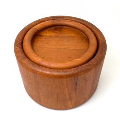 Nissen vintage teak ice bucket