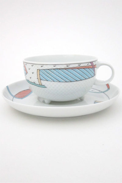 Tapio Wirkkala and Dorothy Hafner for Rosenthal vintage Century New Wave cup and saucer