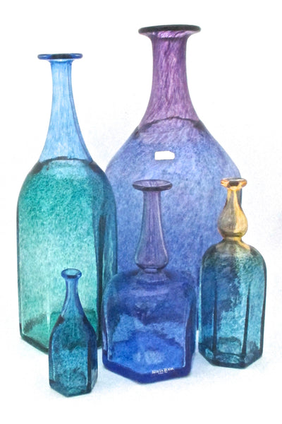Kosta Boda extra large 'Antikva' vase #5 ~ Bertil Vallien