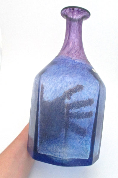 Kosta Boda extra large 'Antikva' vase #5 ~ Bertil Vallien
