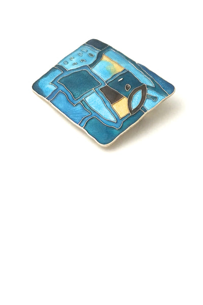 David-Andersen 'spring' four seasons brooch