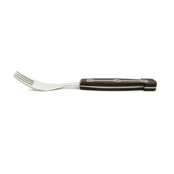 profile Amboss Austria vintage rosewood brass steel Buffalo fork Modernist design