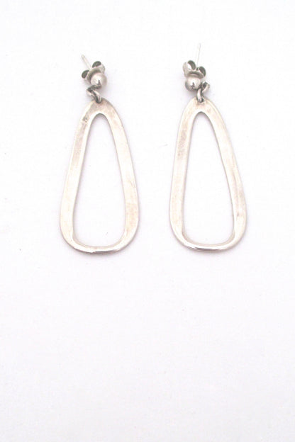 Darla Hesse silver drop earrings