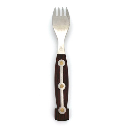 Amboss Austria 'Buffalo' fork ~ rosewood, brass, steel