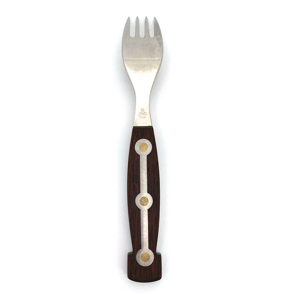 Amboss Austria 'Buffalo' fork ~ rosewood, brass, steel