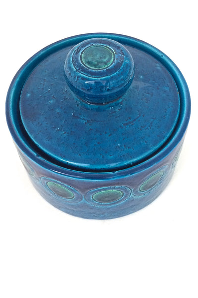 top Bitossi Italy vintage ceramic lidded box design Aldo Londi