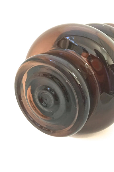 Riihimaki large hoop vase in cinnamon - Tamara Aladin
