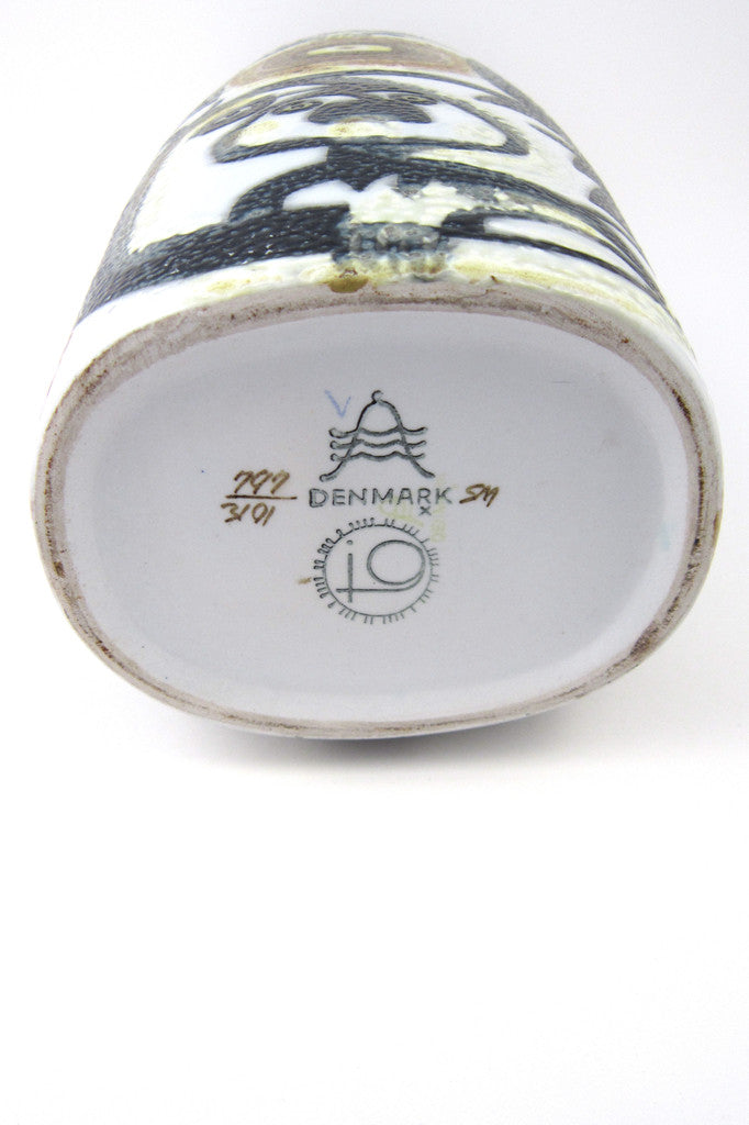 Royal Copenhagen monumental Baca vase