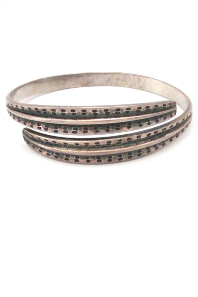 David-Andersen Norway vintage sterling silver Saga bracelet