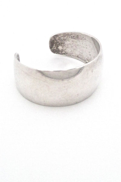Ove Wendt for Age Fausing heavy silver cuff bracelet