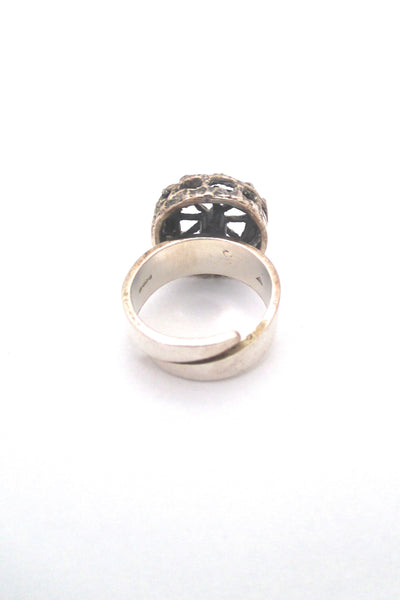 Pentti Sarpaneva silver 'Pitsi' ring