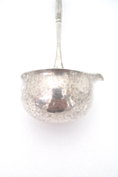 Georg Jensen hammered silver ladle #85