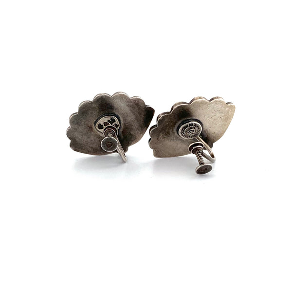Margot de Taxco silver earrings