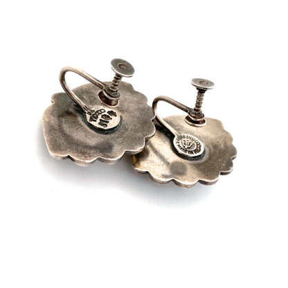 Margot de Taxco silver earrings
