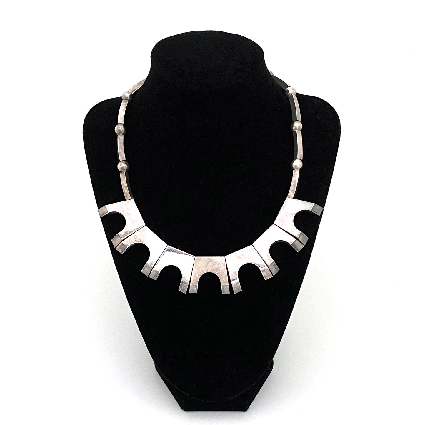 Antonio Pineda heavy silver necklace