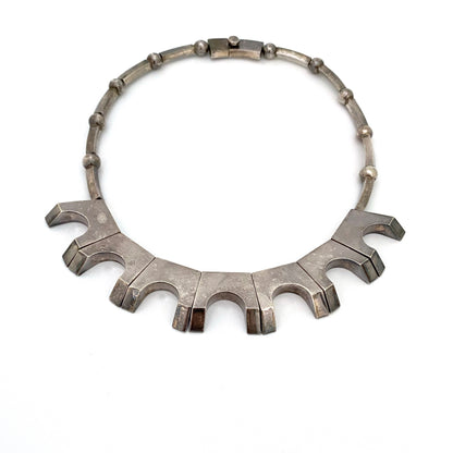 Antonio Pineda heavy silver necklace