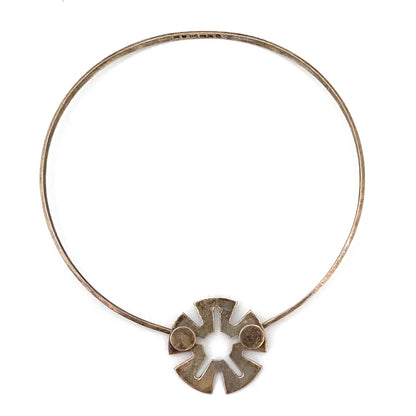 Kalevala Koru silver neck ring & integral pendant ~ 1959