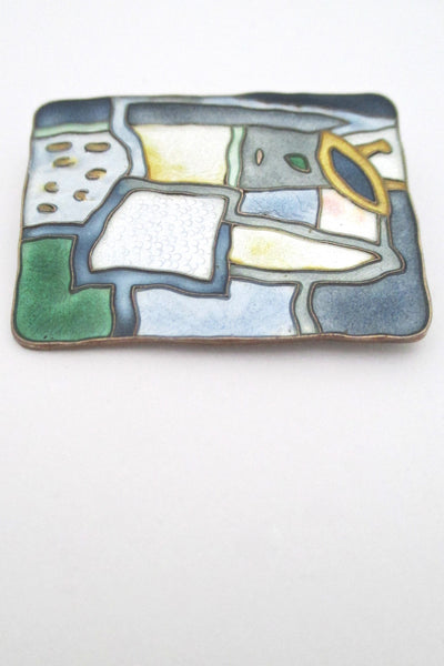 David Andersen 'winter' four seasons brooch