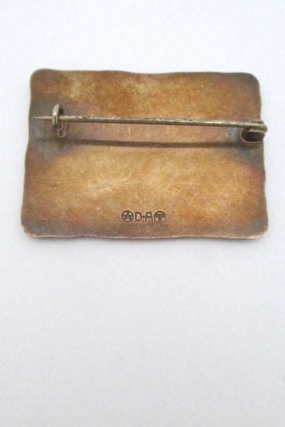 David Andersen 'winter' four seasons brooch
