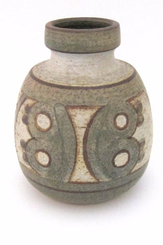 Soholm, Denmark stoneware vase by Poul Brandborg