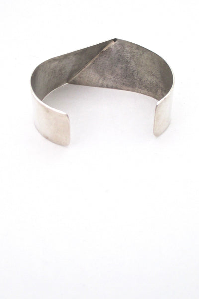 Pekka Piekainen vintage silver cuff bracelet