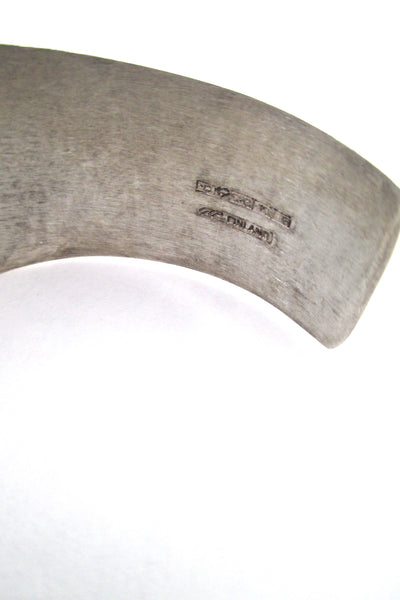 Pekka Piekainen vintage silver cuff bracelet