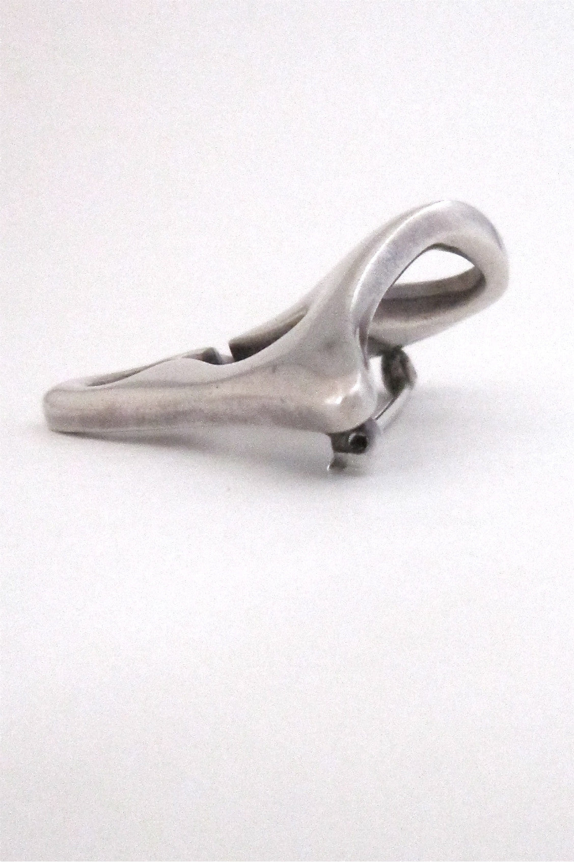 Georg Jensen Denmark vintage silver modernist brooch 322 by Henning Koppel