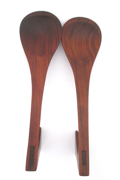 Jens Quistgaard teak servers ~ rare form