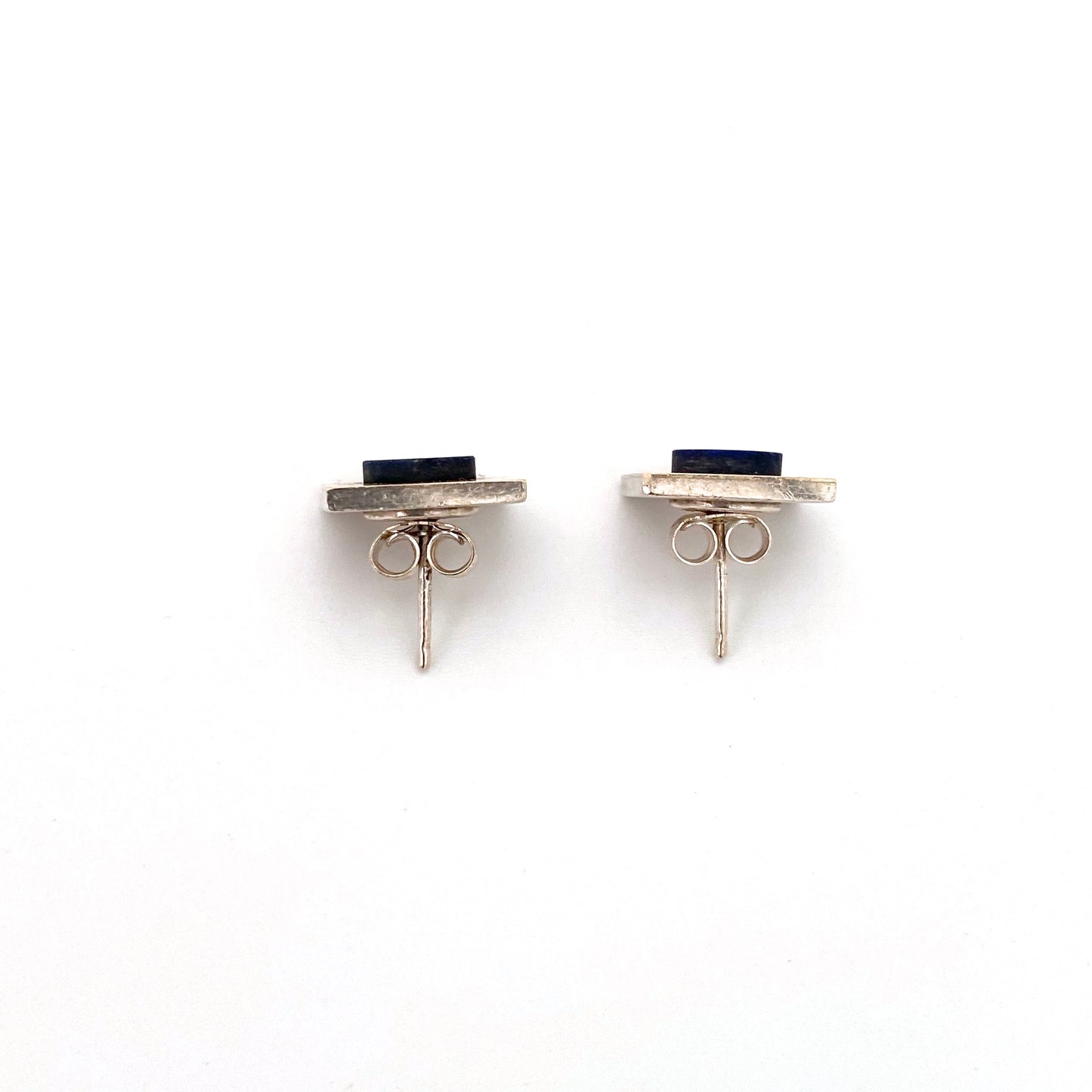sterling, 10k gold & lapis earrings ~ Jules Perrier