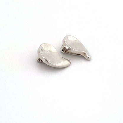 Anton Michelsen silver ear clips ~ Nanna Ditzel
