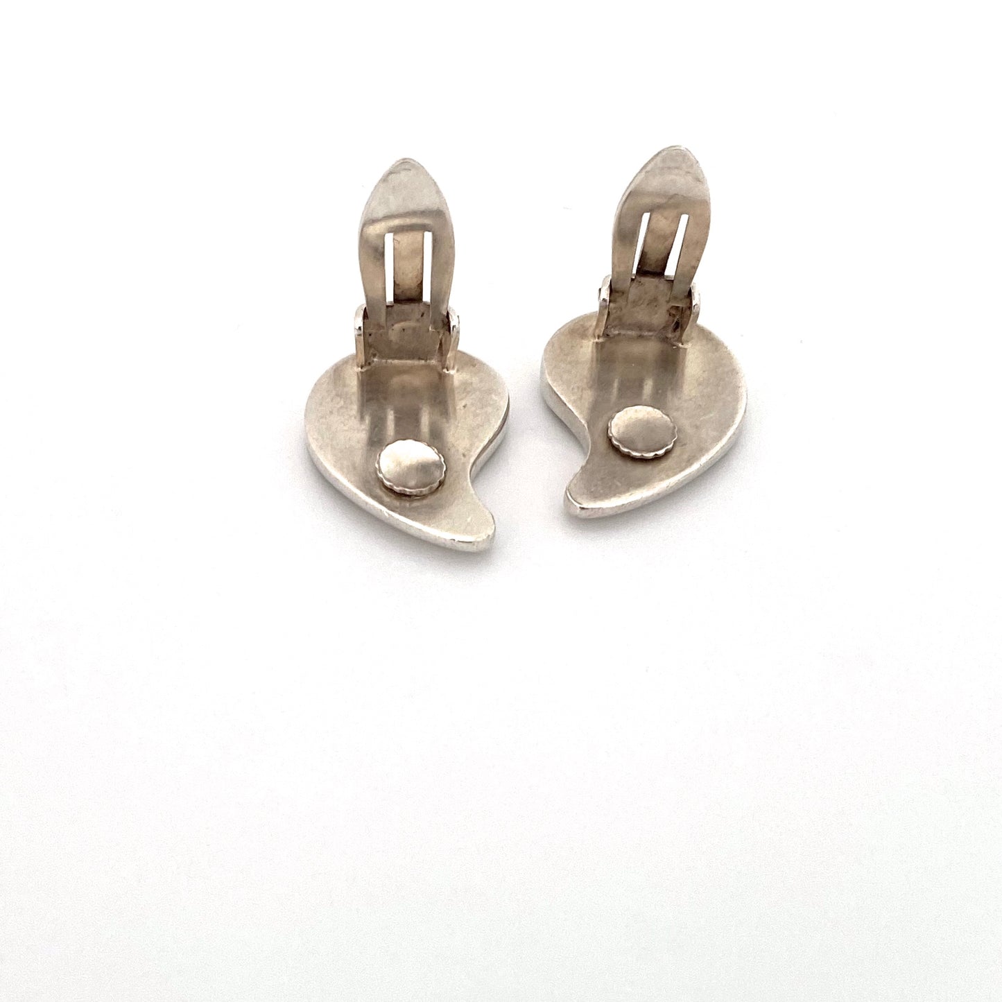 Anton Michelsen silver ear clips ~ Nanna Ditzel