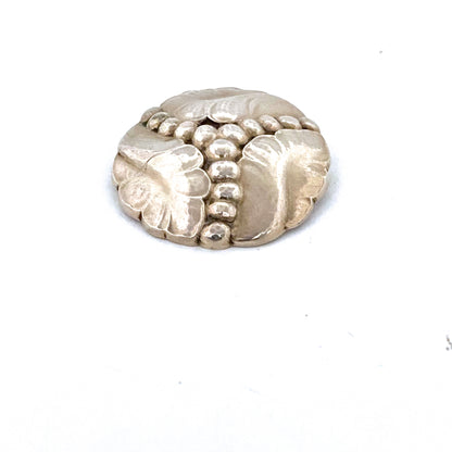 Georg Jensen silver brooch #82C ~ Georg Jensen design