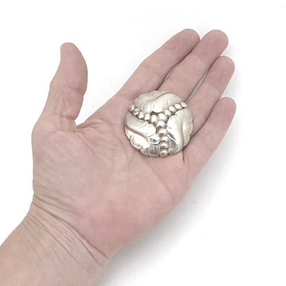 Georg Jensen silver brooch #82C ~ Georg Jensen design