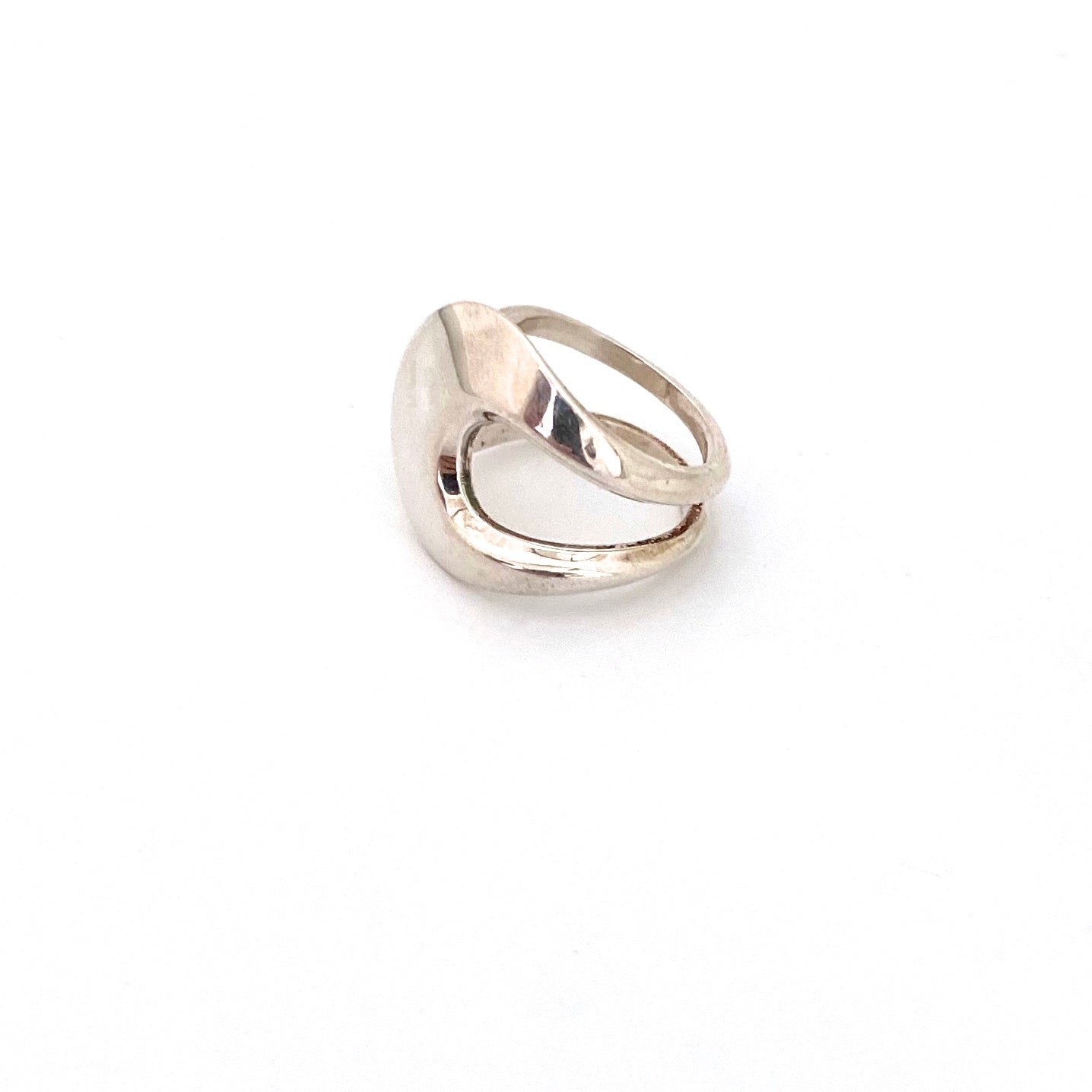 David-Andersen sleek silver wrap ring