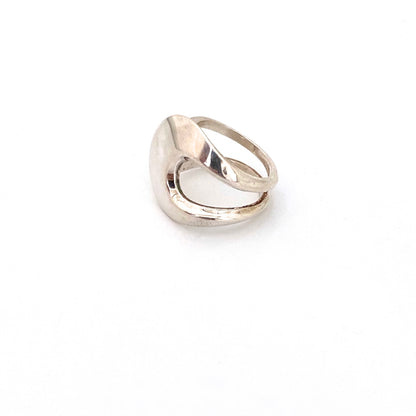 David-Andersen sleek silver wrap ring