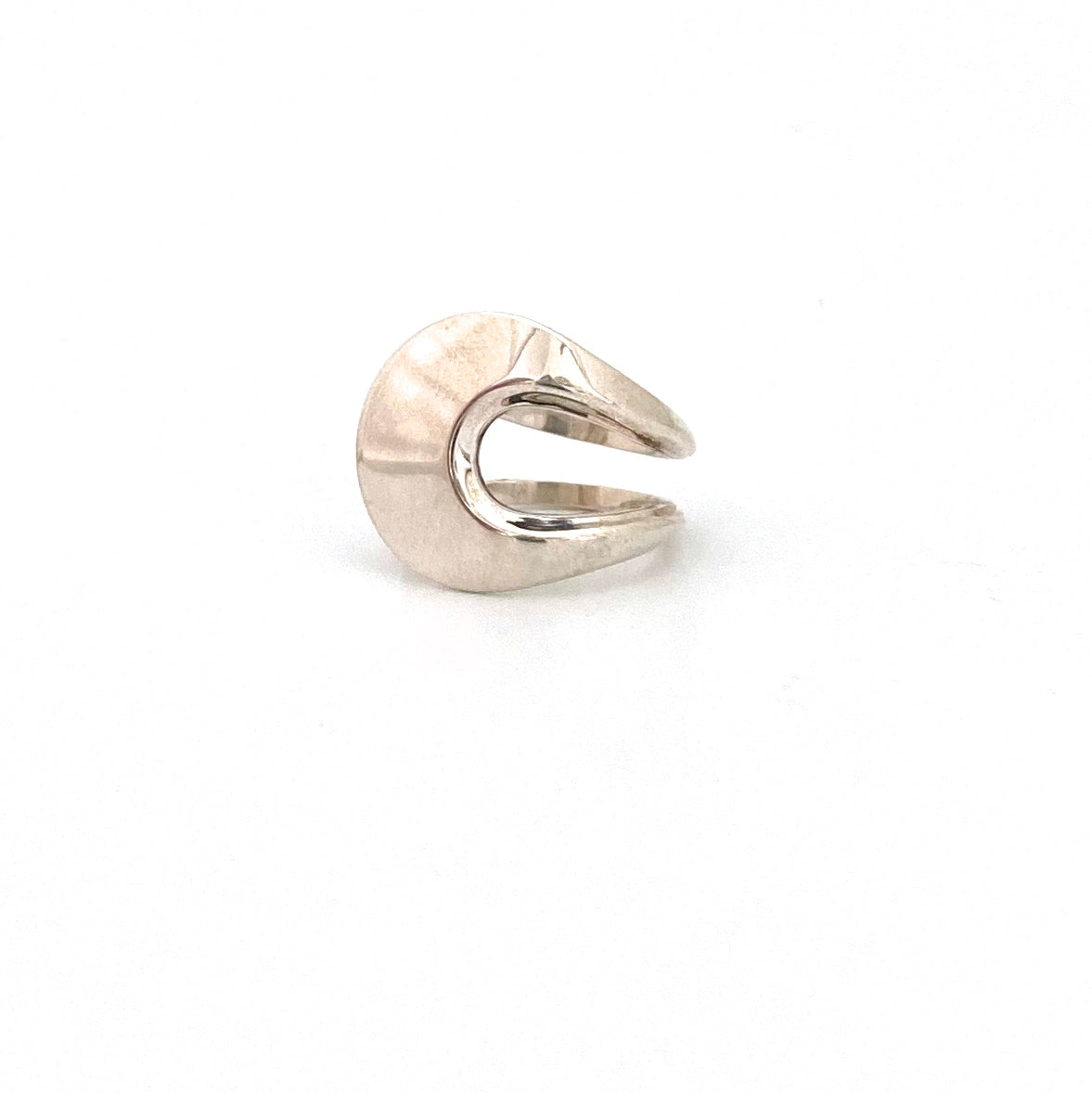David-Andersen sleek silver wrap ring