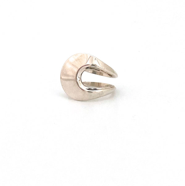 David-Andersen sleek silver wrap ring